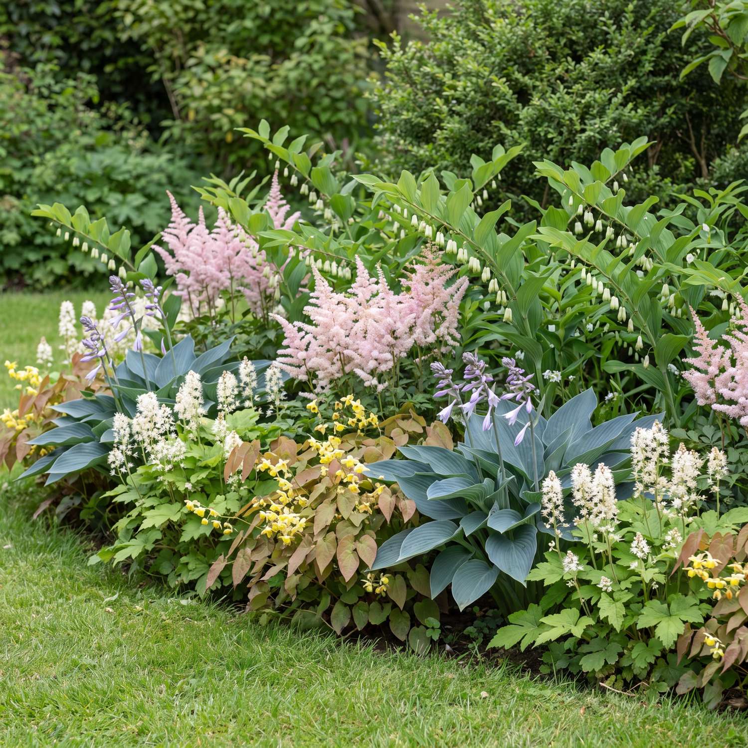 Perennapaketti 'Pimeä nurkka' (1,5-2m²)